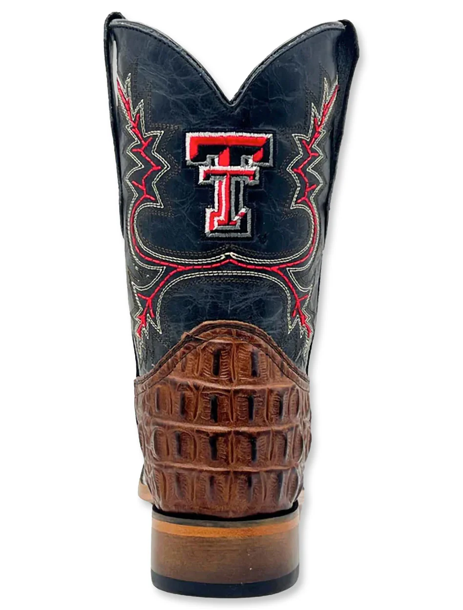Vaccari Texas Tech "Hudson" Kid's Boots - Image 6
