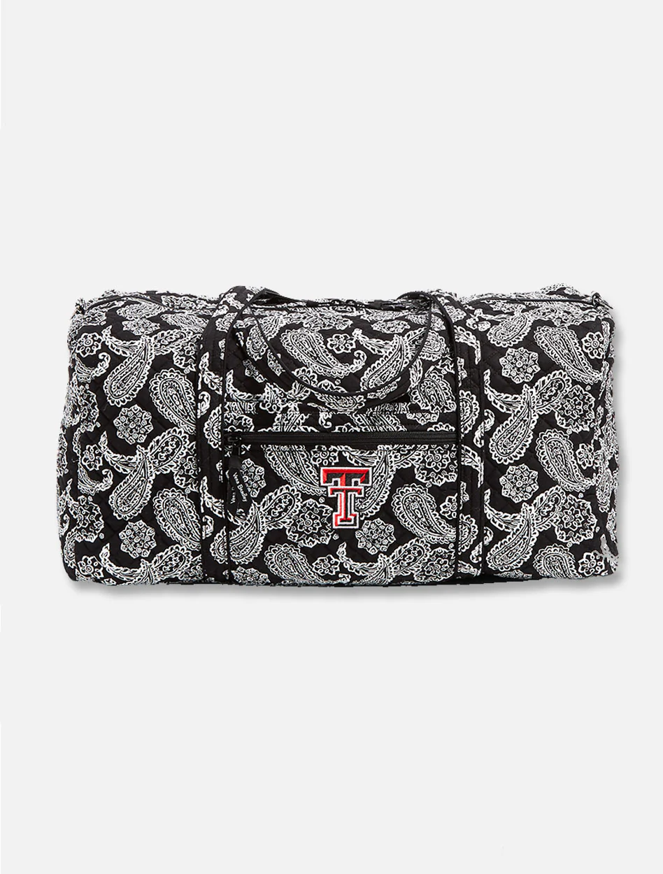 Vera Bradley Texas Tech Red Raiders Large Paisley Duffle Bag