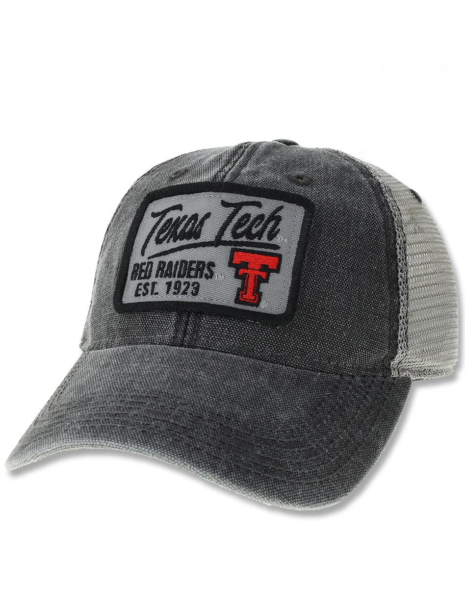Texas Tech Legacy Vault Double T "Vintage Patch" DTA Snapback Cap