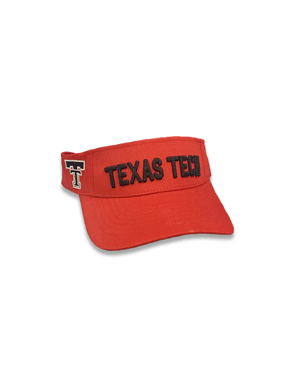 Zephyr Texas Tech Chainstitch w/ Vault Double T " Bleachers"Visor
