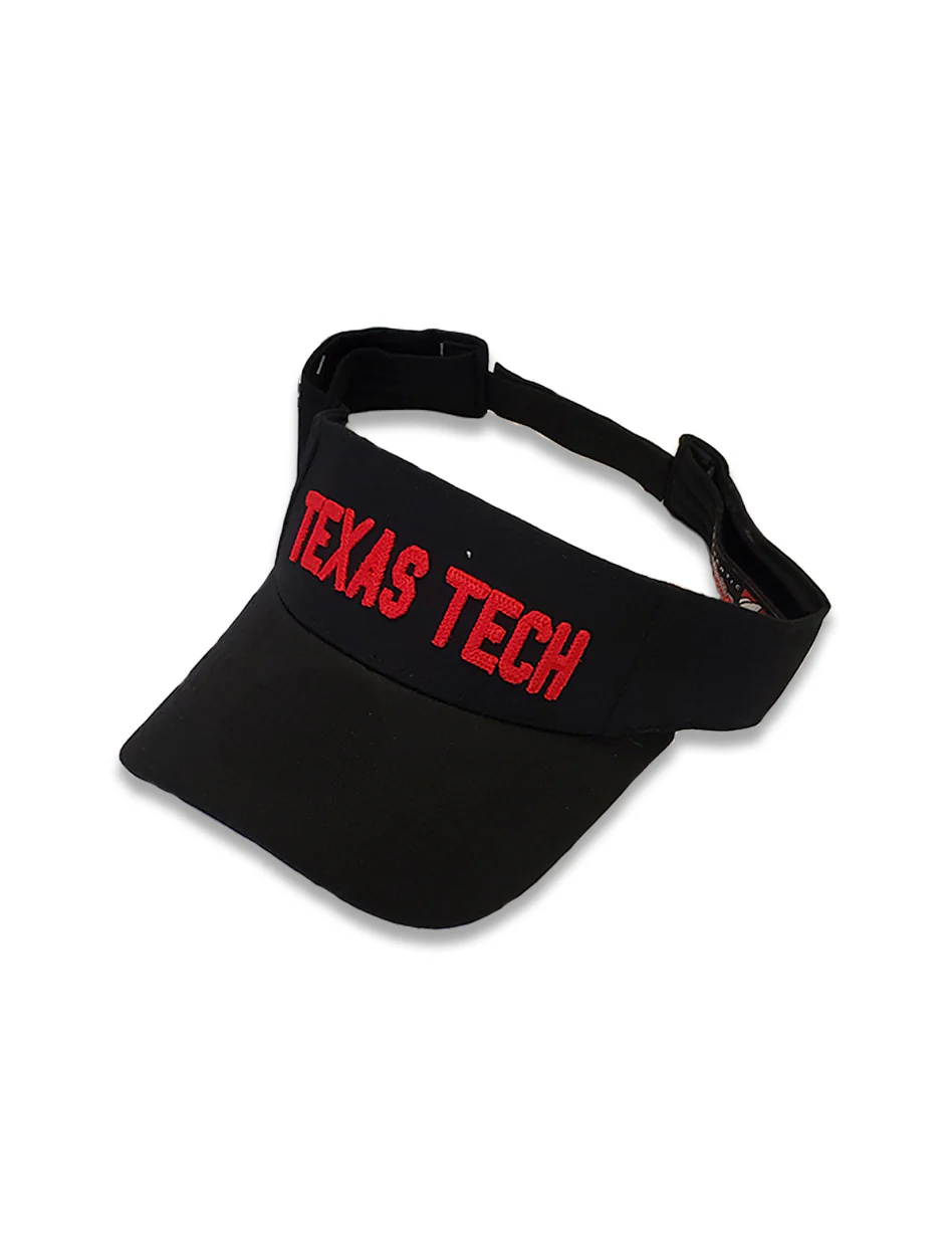 Zephyr Texas Tech Chainstitch w/ Vault Double T " Bleachers"Visor - Image 3