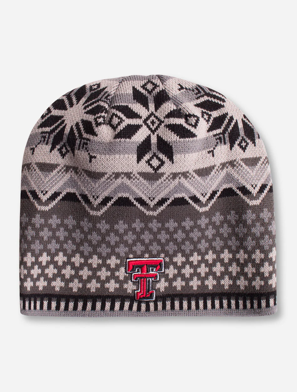 Zephyr Texas Tech "OSLO" Double T Knit Beanie